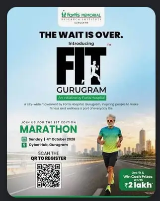 Run Club: FIT Gurugram Marathon at Cyber Hub, Gurugram