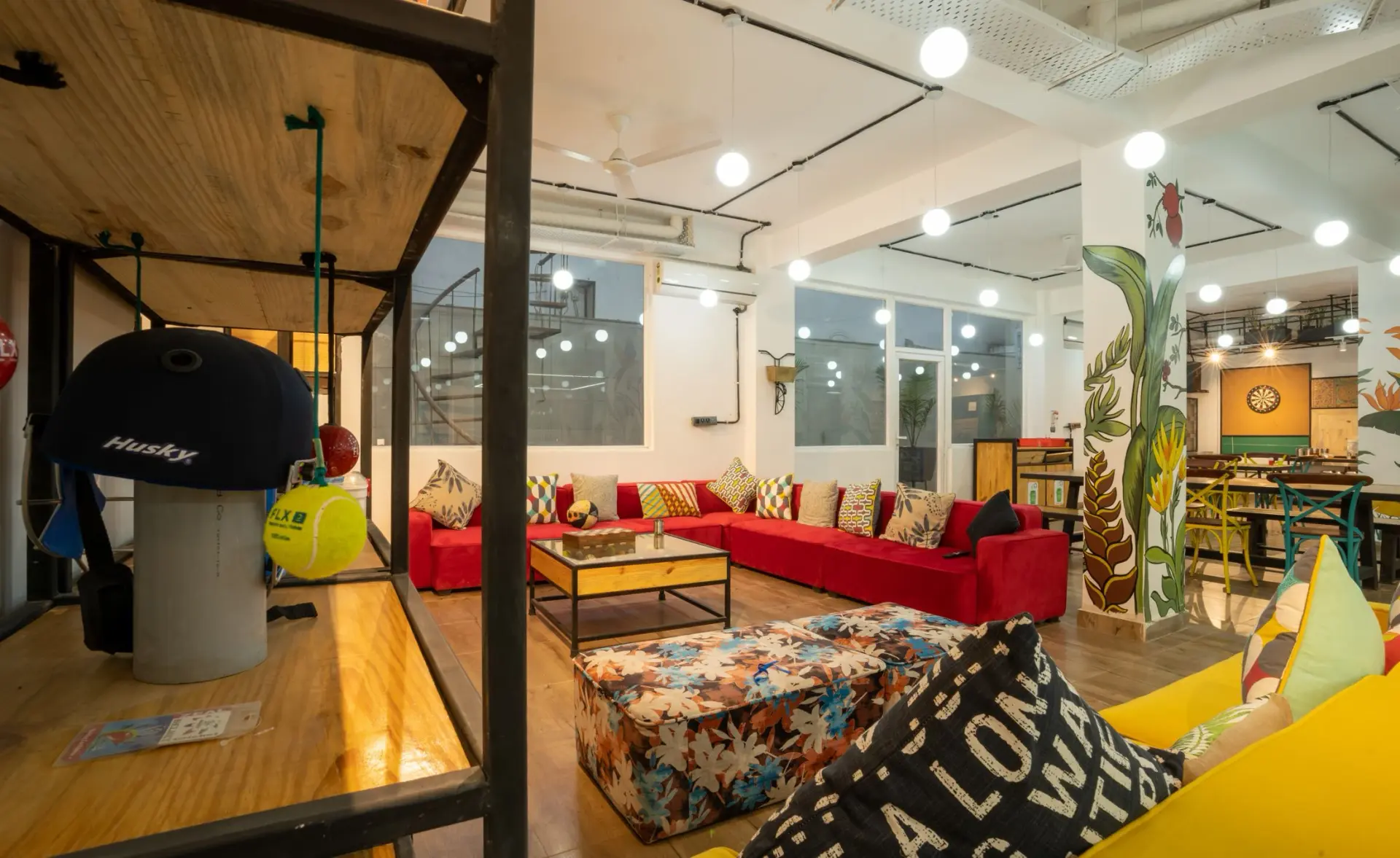 The lounge at Commune Greenwood