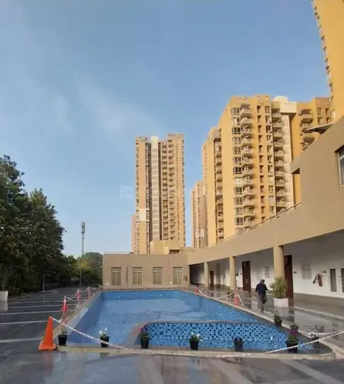 The swimming pool at Pioneer Park