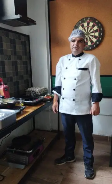 Bhandari ji of the Commune kitchen team