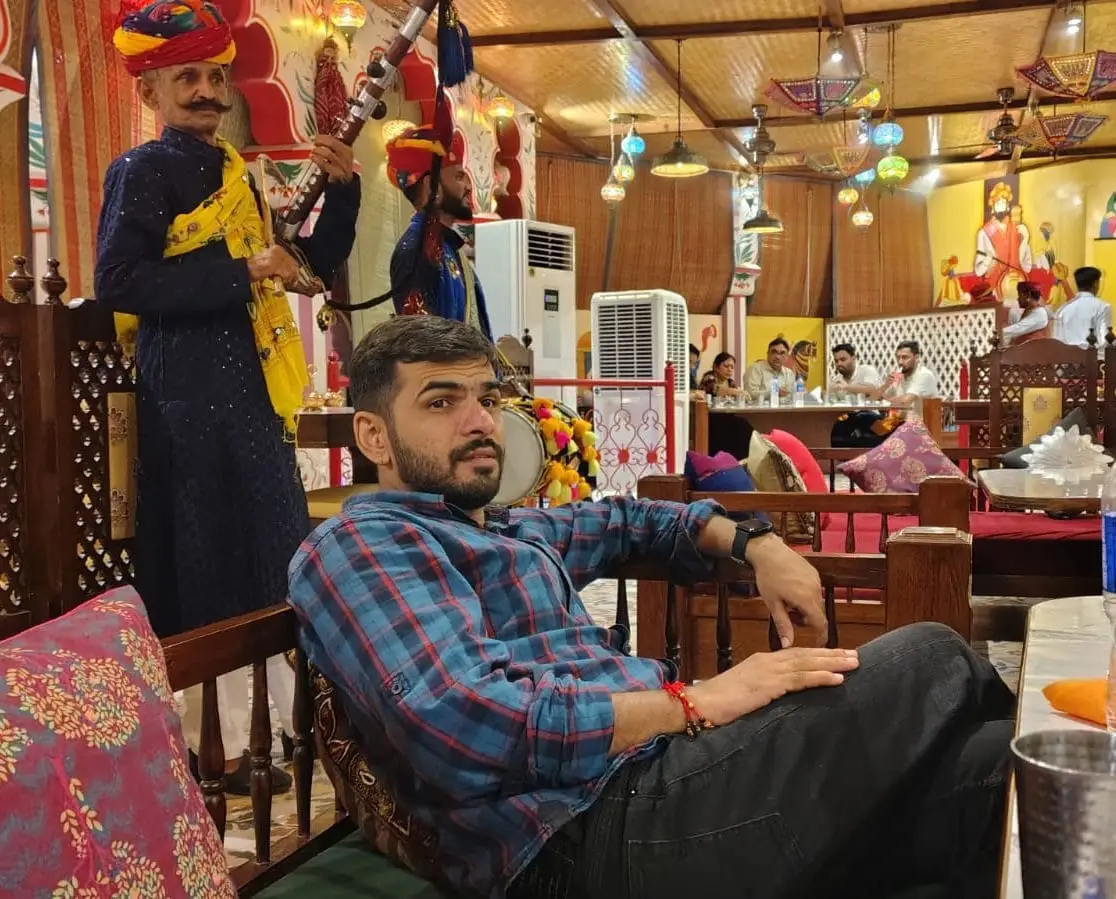 Vishnu off duty